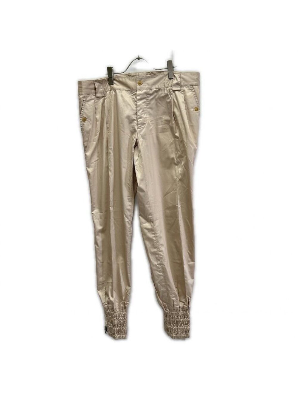 Dolce & Gabbana Light Pink Satin Jogger Pants 54